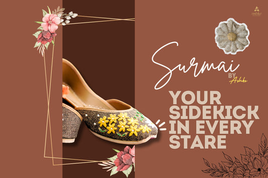 Add a twist of modern yet traditional design to your footwear